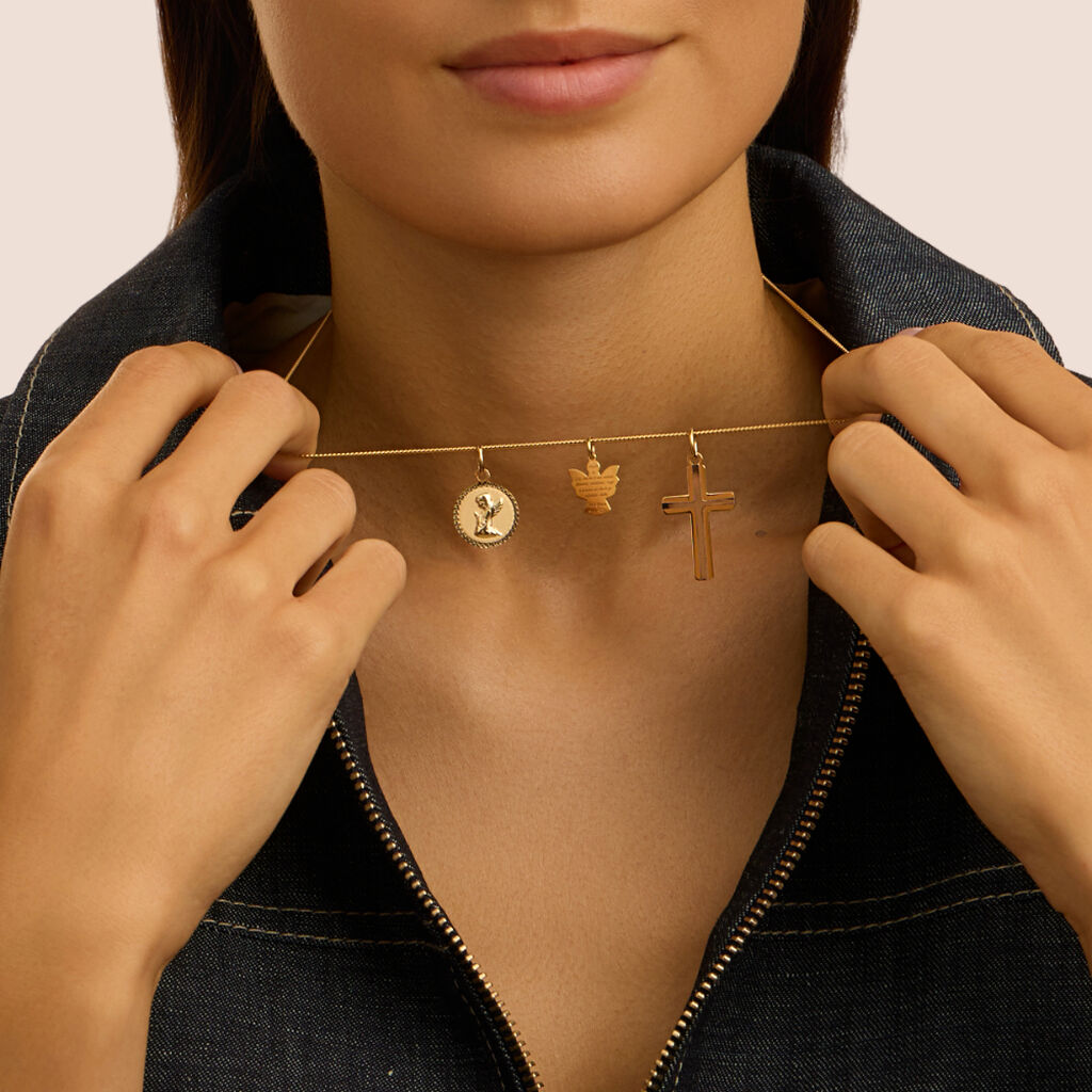 Pendente Holy Oro Giallo