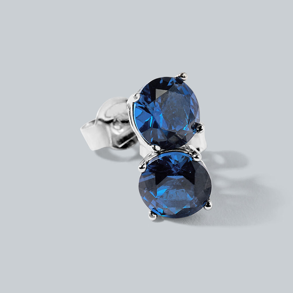 Orecchini Lobo Punto Luce Silver Rainbow Argento Rodiato Cubic Zirconia - Orecchini a Lobo Donna | Stroili
