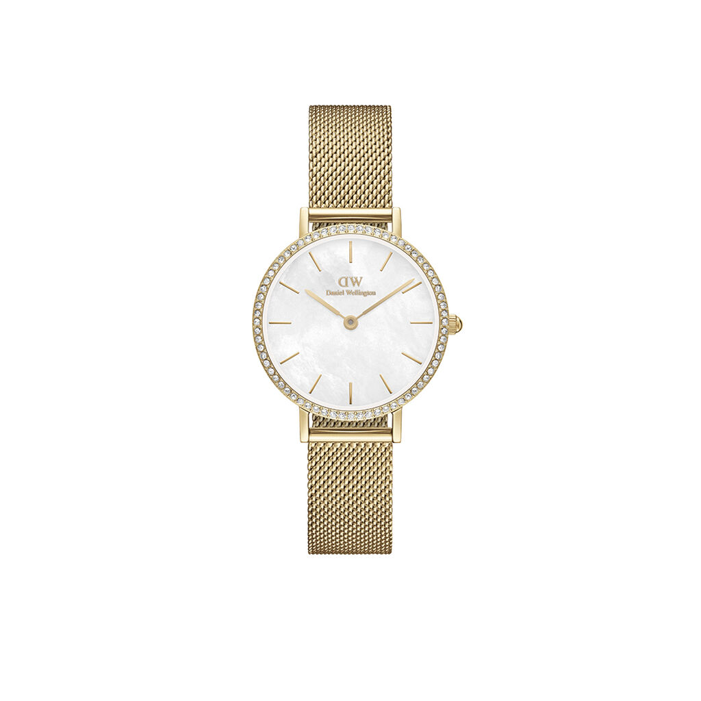 Orologio Al Quarzo Daniel Wellington Petite Lumine Bezel Evergold Dw00100662 - Orologi solo Tempo Donna | Stroili