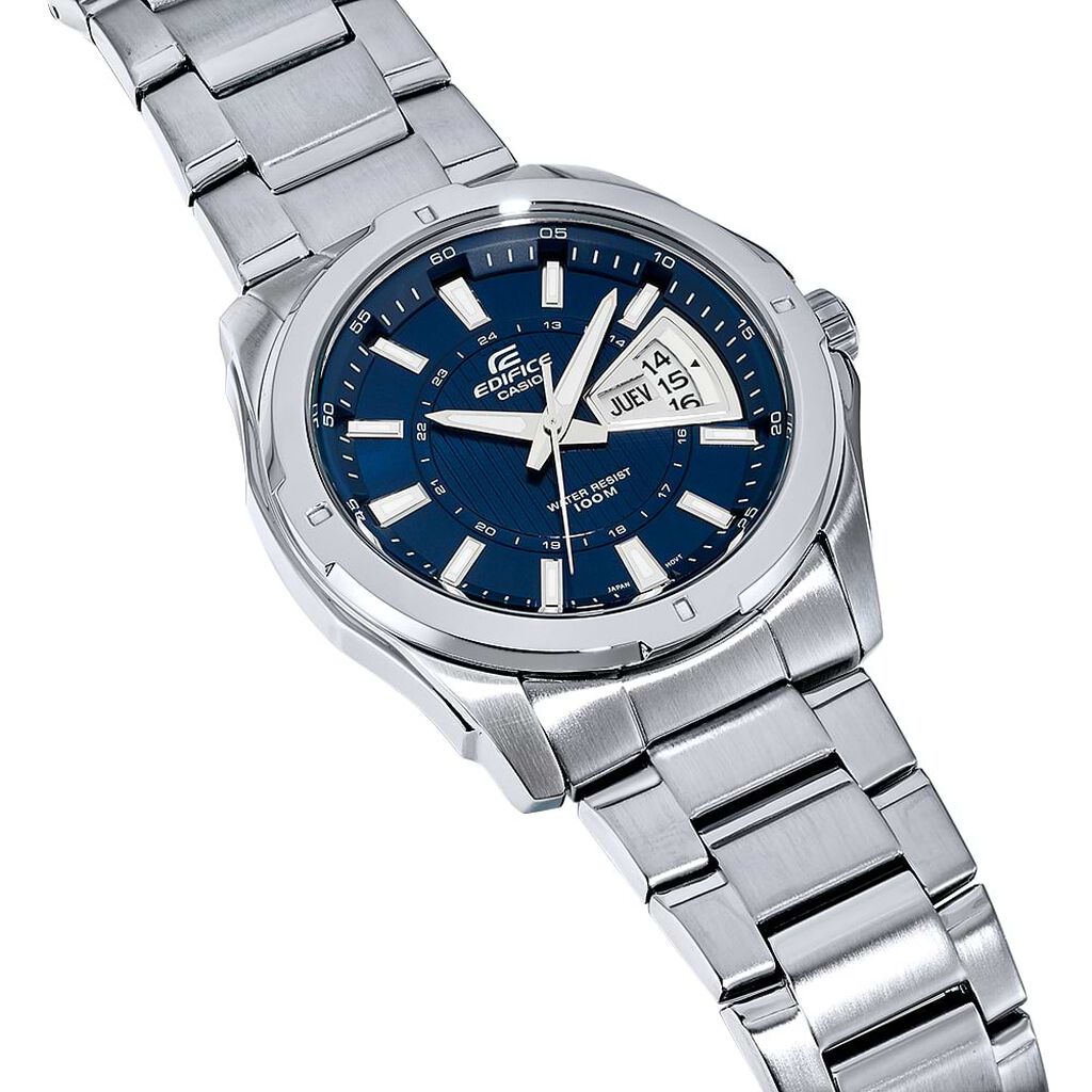 Orologio Al Quarzo Casio Edifice Ef-129d-2avef - Orologi con Datario Uomo | Stroili
