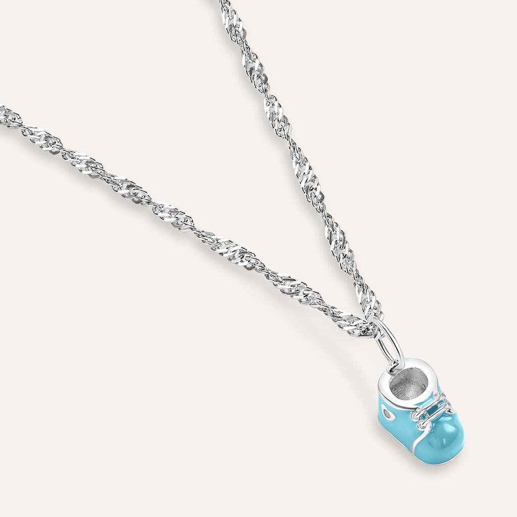 Pendente Love Beats Argento Rodiato Cubic Zirconia