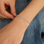 Bracciale Tennis Romantic Shine Metallo Cristallo