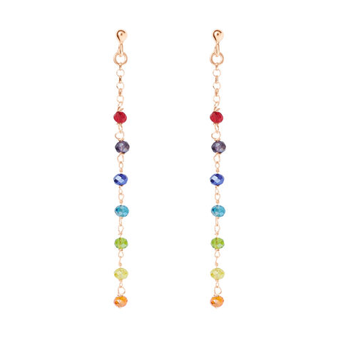 Orecchini Pendenti Silver Soul Argento Rosa Cristallo - Orecchini Pendenti Donna | Stroili