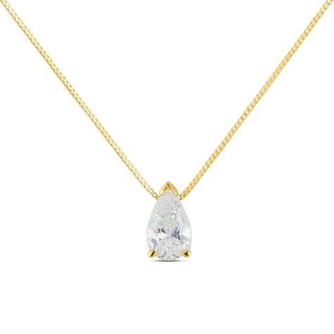 Collana Punto Luce Claire Oro Giallo Cubic Zirconia - Collane Punto Luce Donna | Stroili