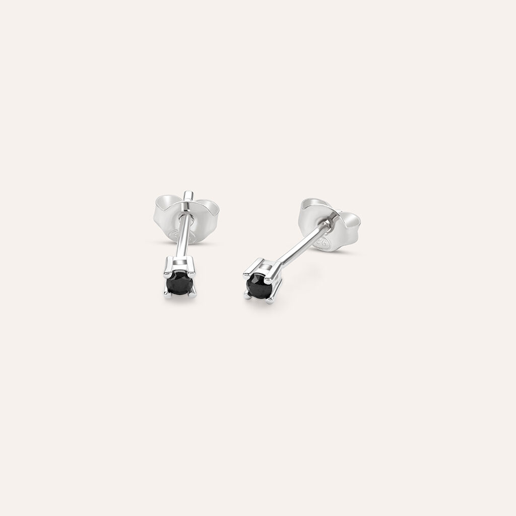 Orecchini Lobo Punto Luce Silver Elegance Argento Rodiato Cubic Zirconia - Orecchini a Lobo Donna | Stroili