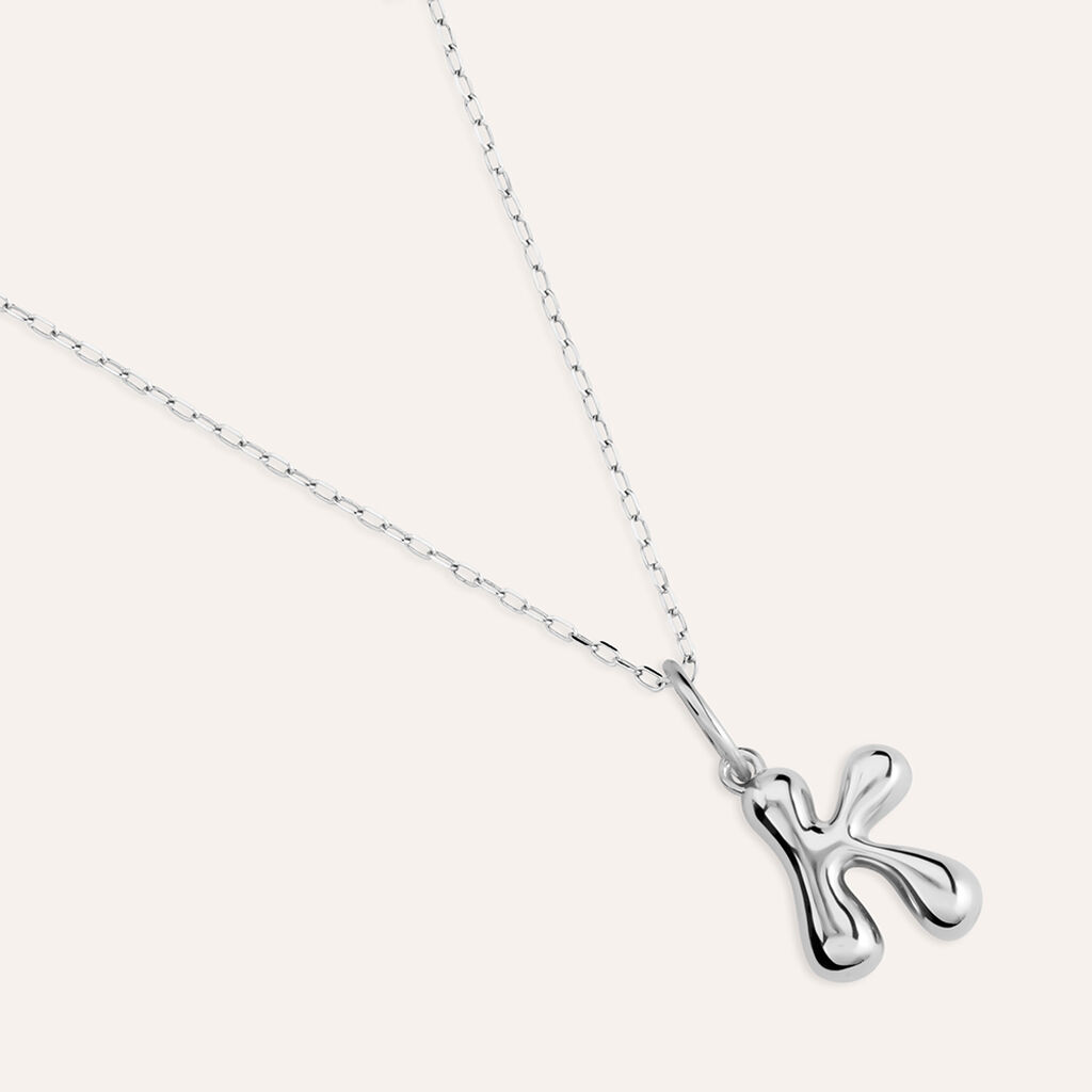 Pendente Love Beats Argento Rodiato