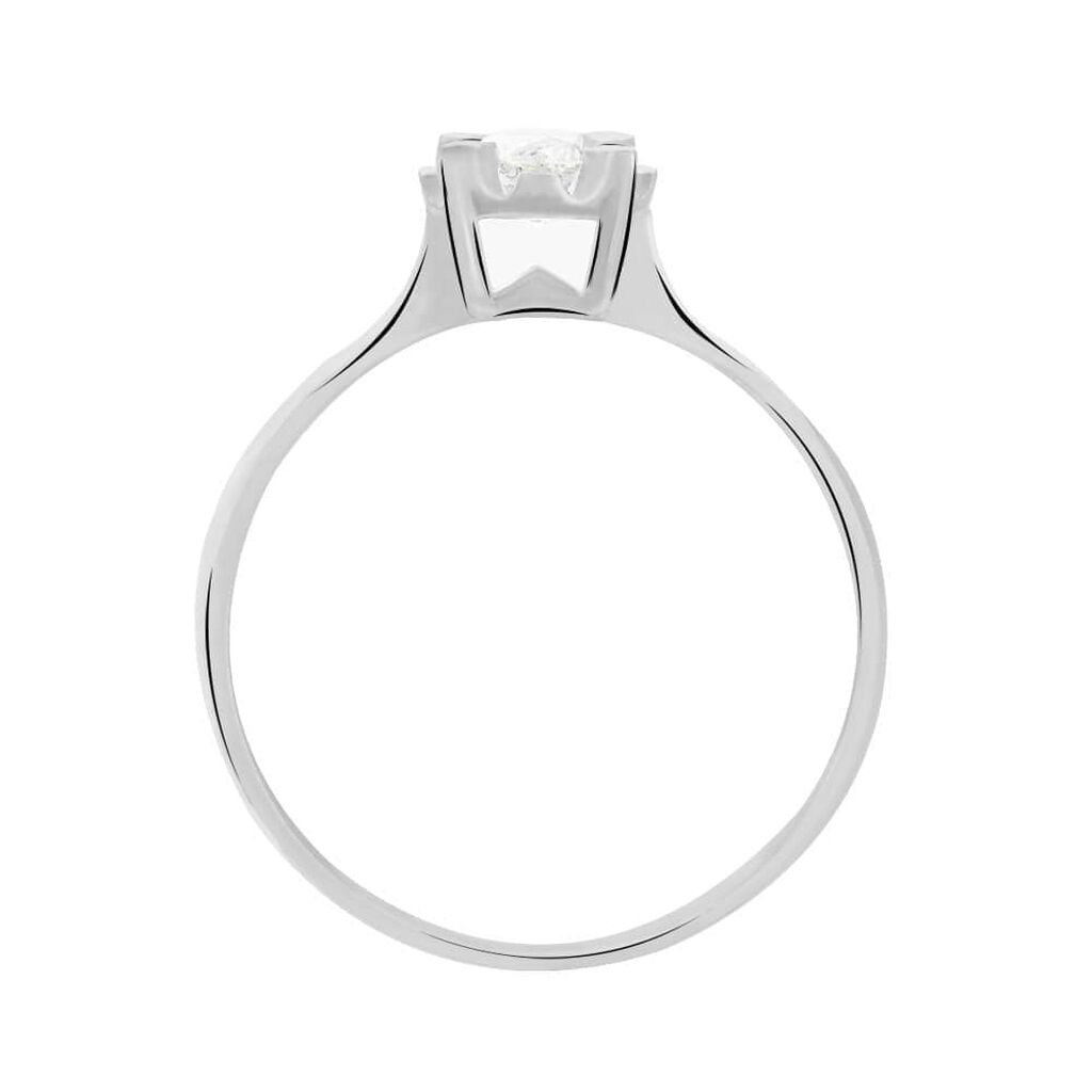 Anello Solitario Diamazing Oro Bianco Diamante - Anelli con Pietre Donna | Stroili