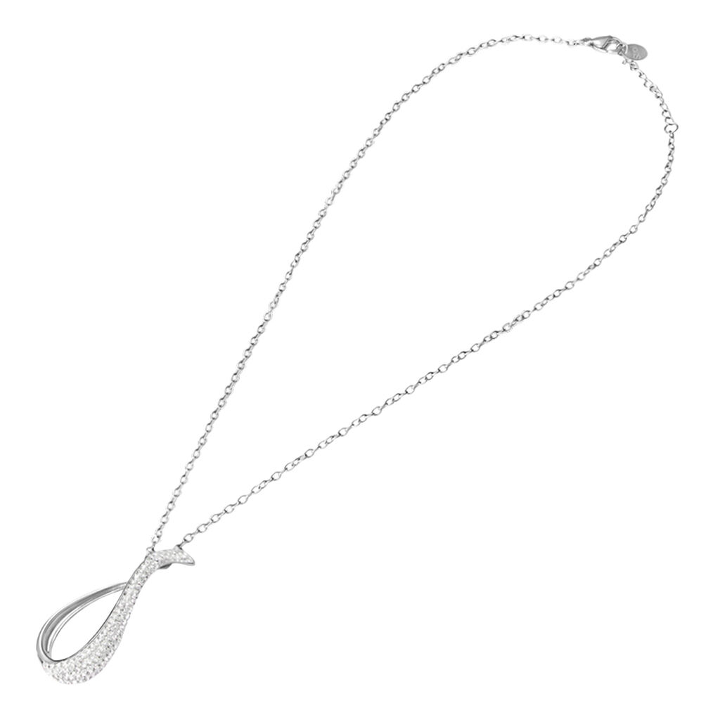Collana Lady Phantasya Acciaio Cristallo - Collane Donna | Stroili