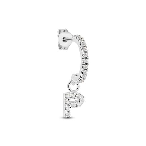 Mono Orecchino A Cerchio Silver Moments Argento Rodiato Cubic Zirconia - Mono Orecchino Donna | Stroili