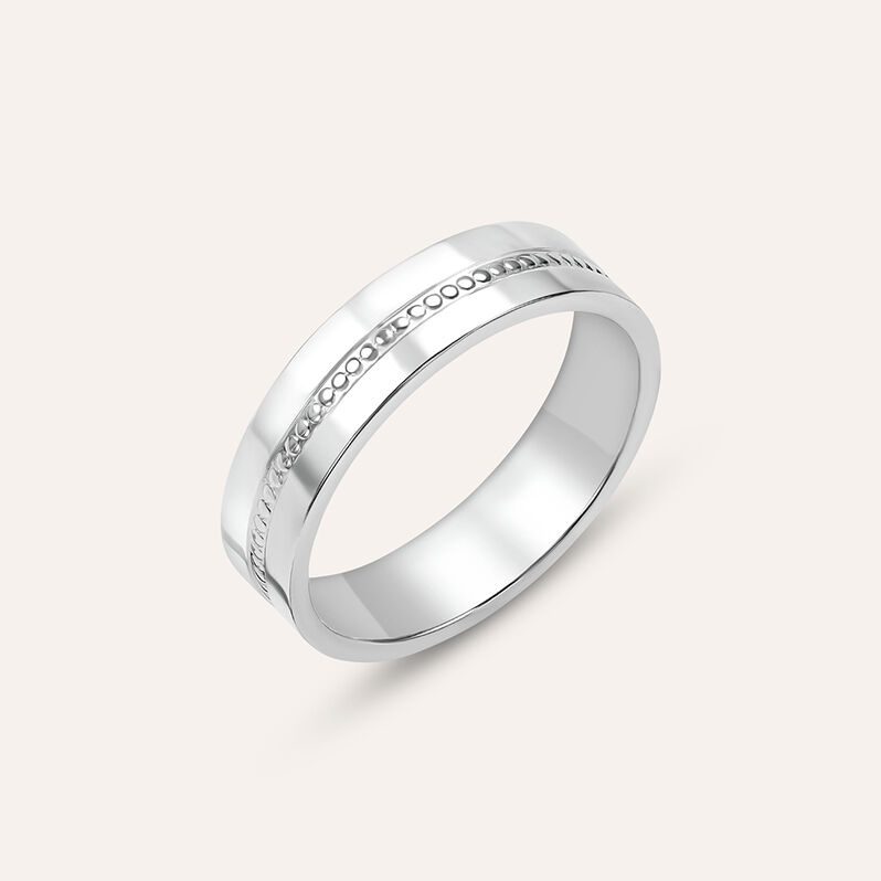Anello Fedina Silver Collection Argento Rodiato - Fedine Unisex | Stroili
