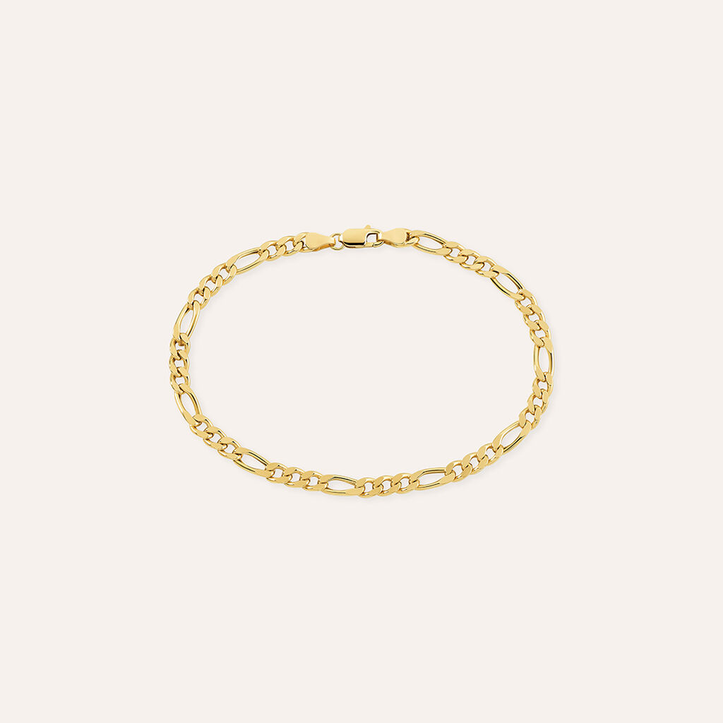 Bracciale Catena Oro Uomo Oro Giallo