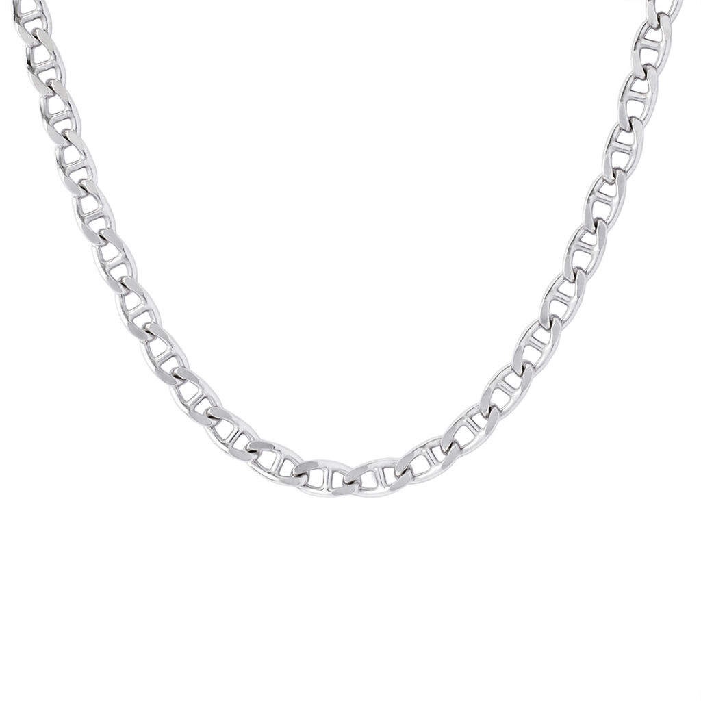Catena Gentleman Argento Rodiato - Collane Catena Uomo | Stroili