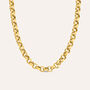 Collana Radiance Acciaio Dorato