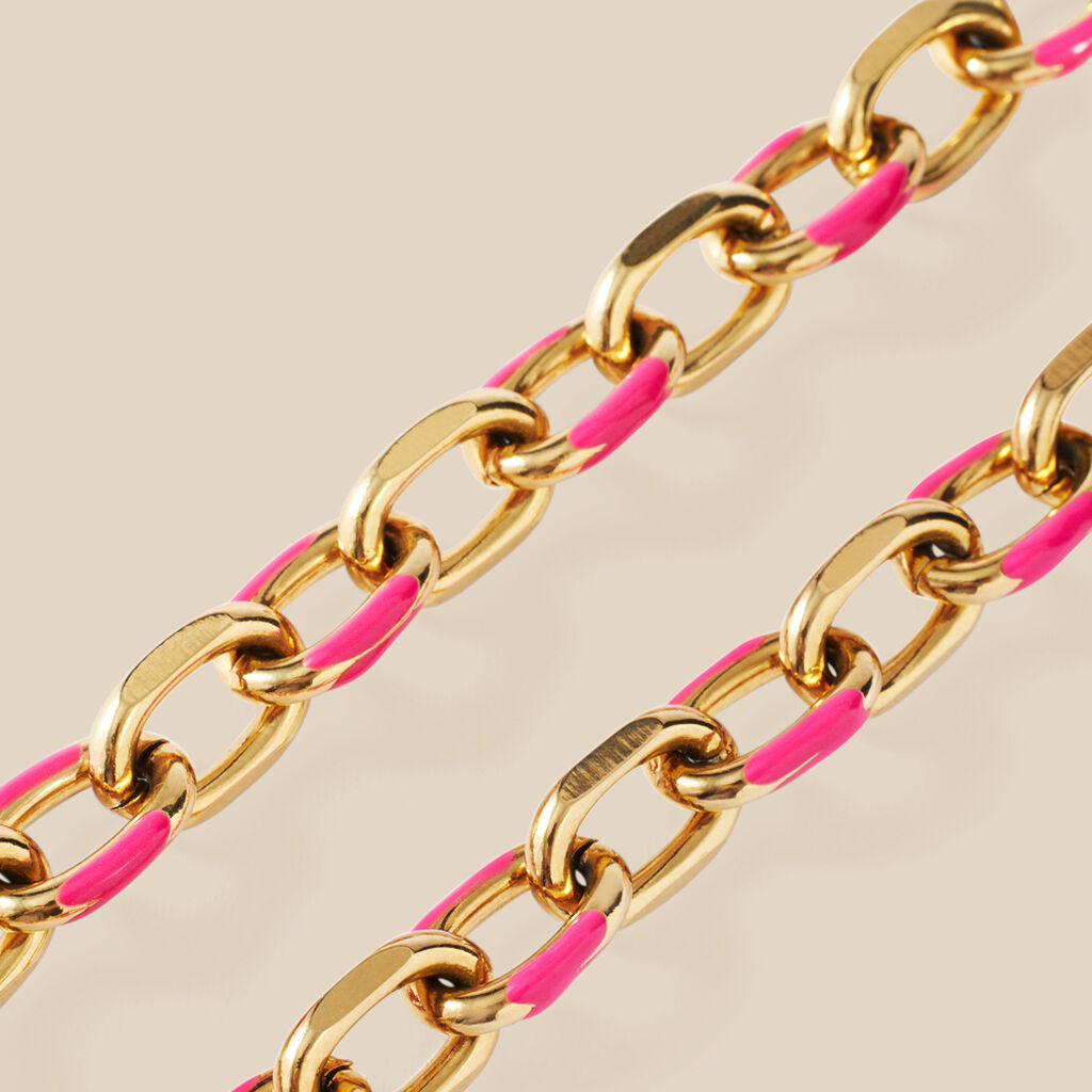 Catena Lady Sweet Acciaio Dorato - Collane Catena Donna | Stroili