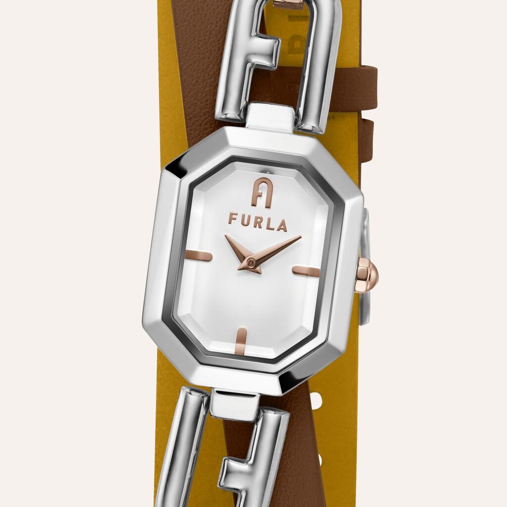 Orologio Al Quarzo Furla Octagonal Ww00044006l5