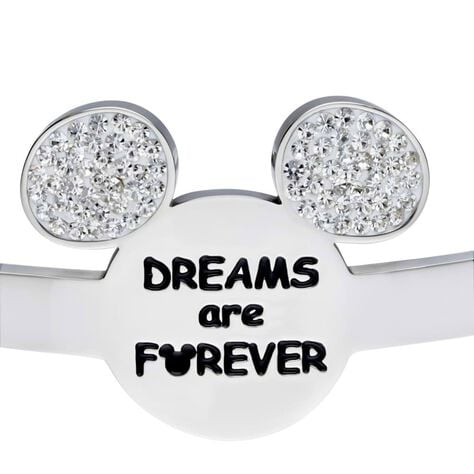 Bangle Lady Message Acciaio Disney e Cristalli - Bracciali Donna | Stroili