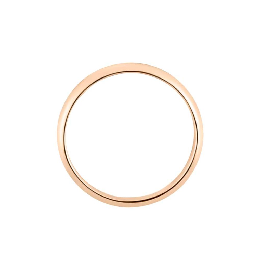 Fede Classica Leggera 2.5 mm Oro Rosa - Anelli con Incisione Unisex | Stroili