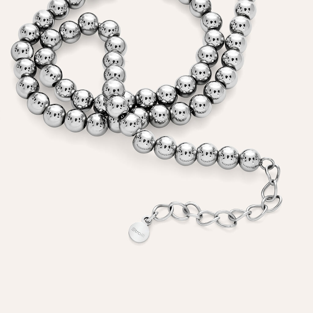 Collana Lady Code Acciaio - Collane Donna | Stroili