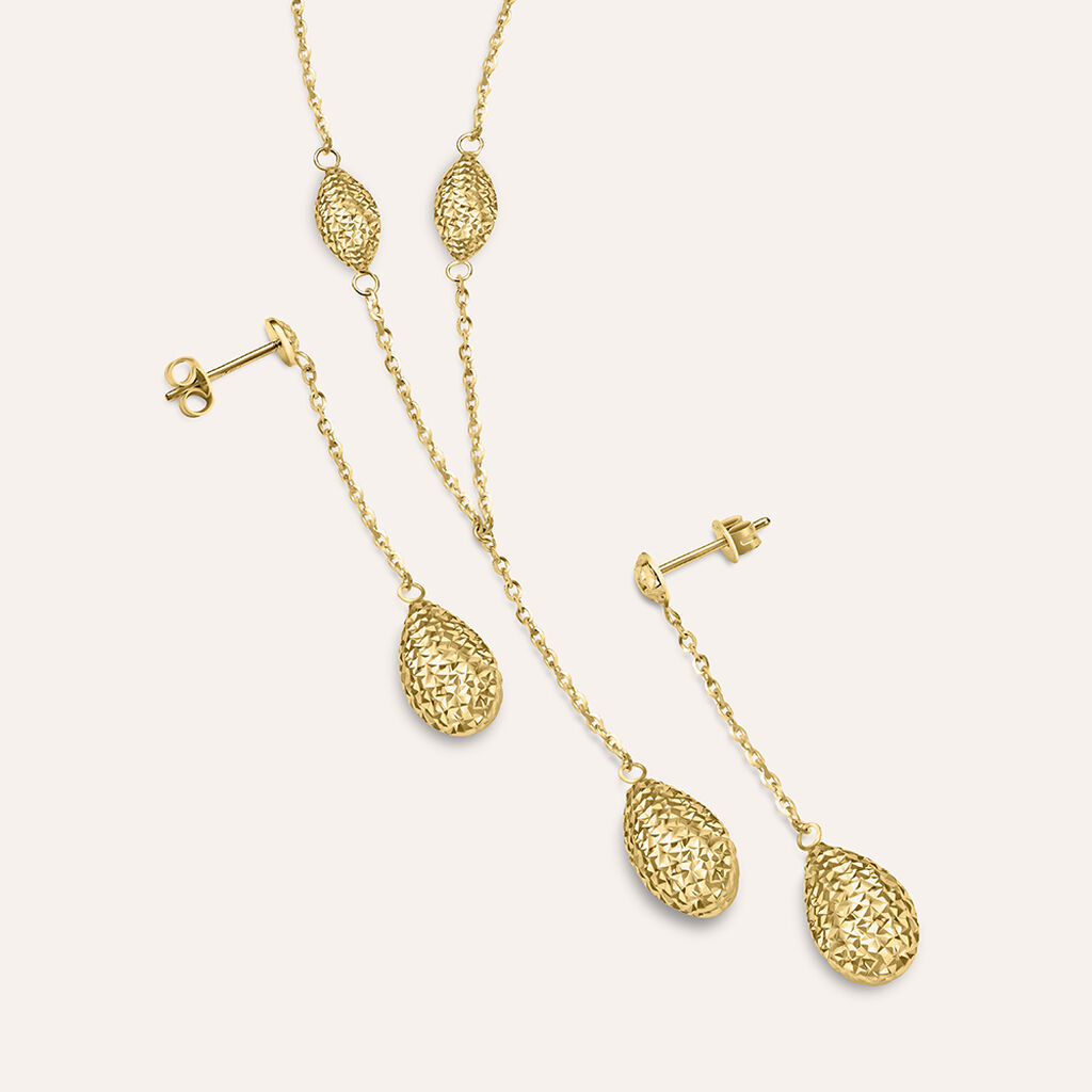 Orecchini Pendenti Golden Lover Oro Giallo - Orecchini Pendenti Donna | Stroili