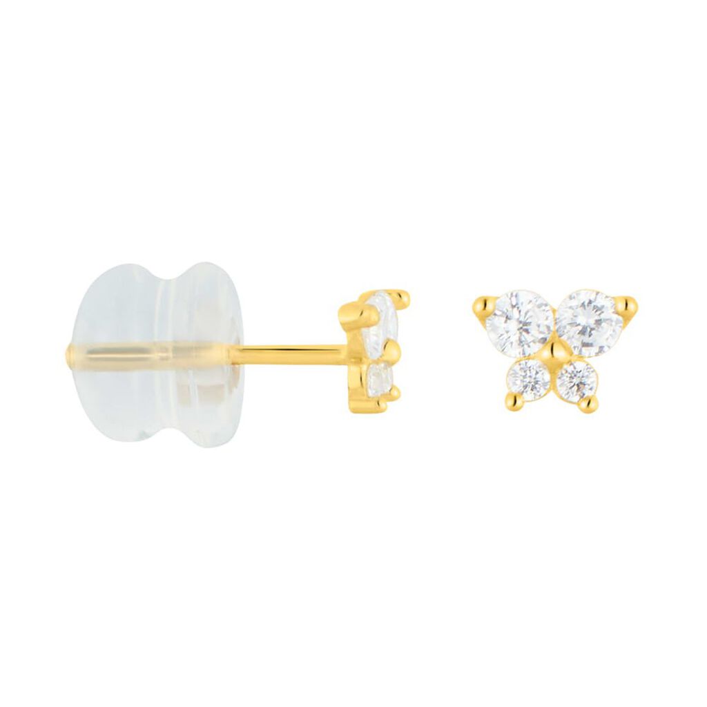 Orecchini Lobo Bon Ton Oro Giallo Cubic Zirconia - Orecchini a Lobo Donna | Stroili