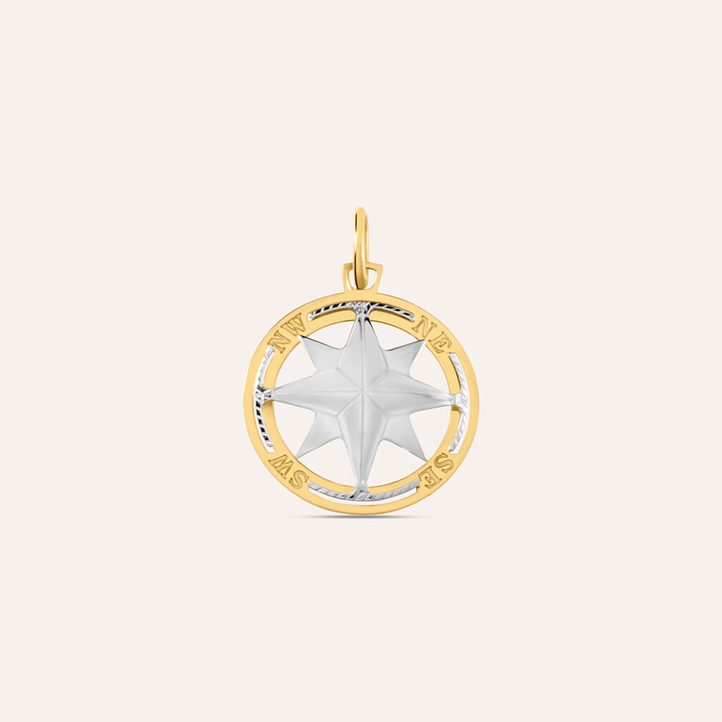 Pendente L'homme Or Oro Bicolore