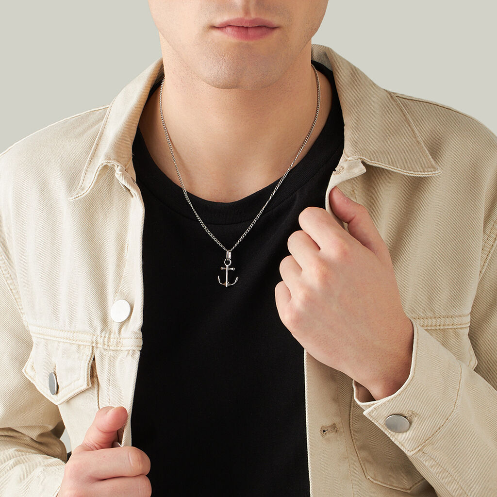 Collana Man Code Acciaio - Collane Uomo | Stroili