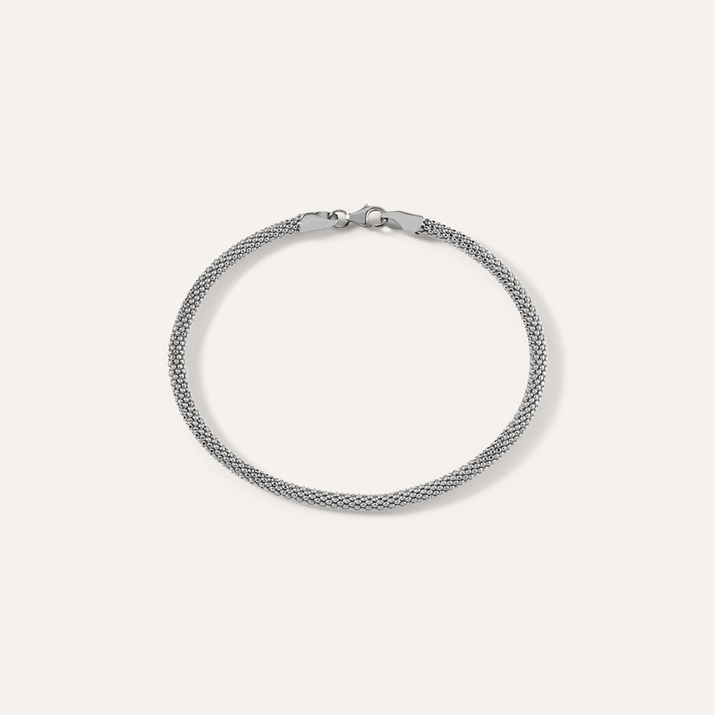 Bracciale Catena Colette Oro Bianco - Bracciali Donna | Stroili