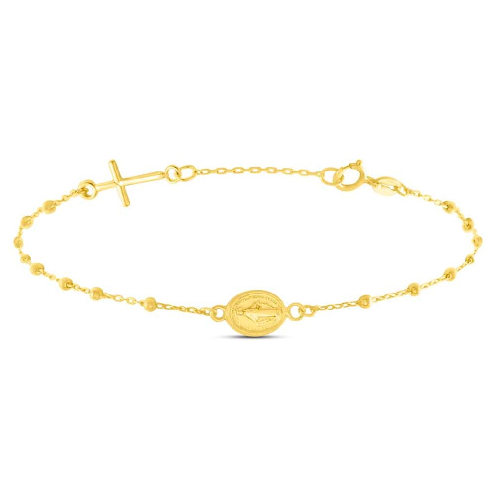 Bracciale Rosario Holy Oro Giallo - Bracciali con Rosario Donna | Stroili