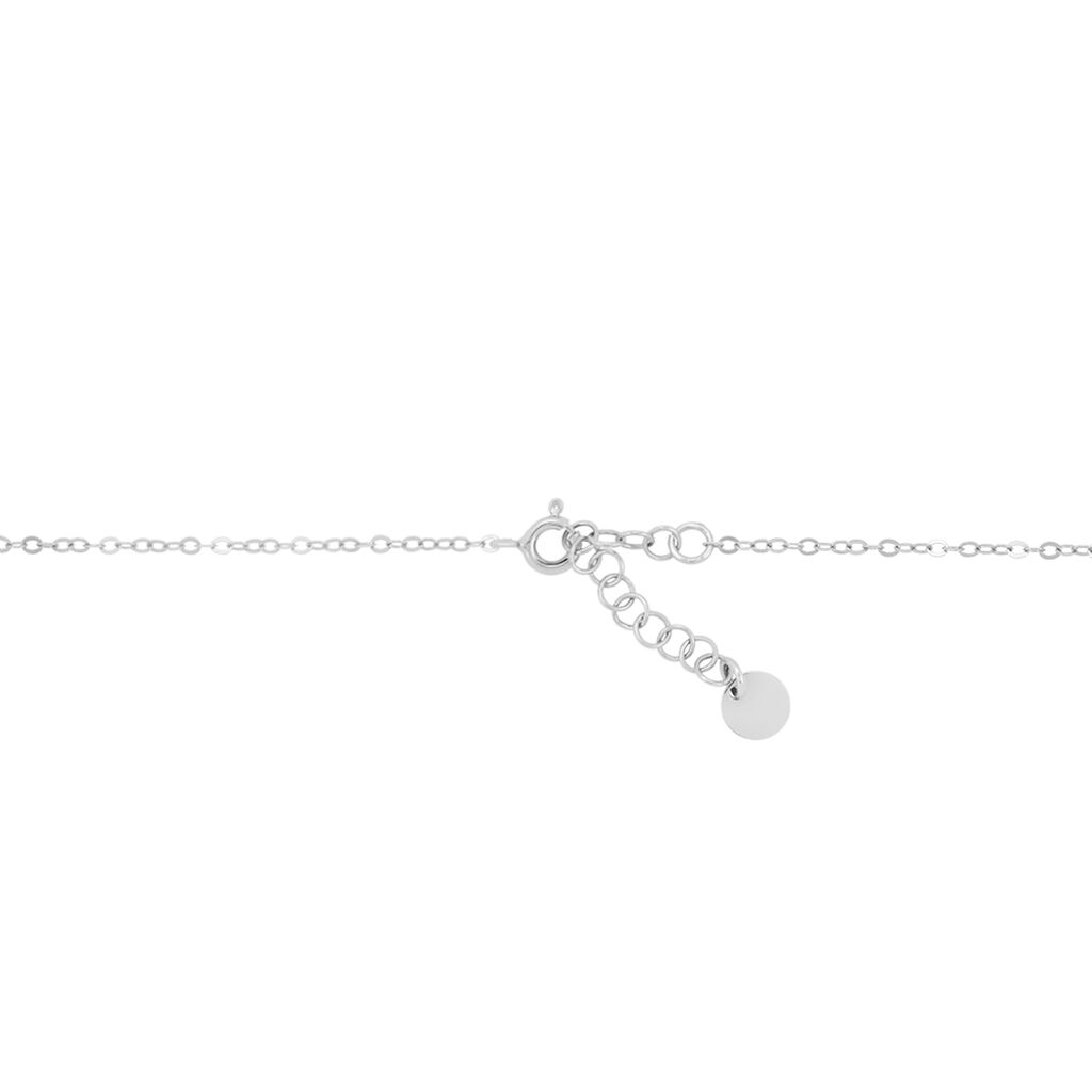 Collana Silver Collection Argento Rodiato Pietra sintetica