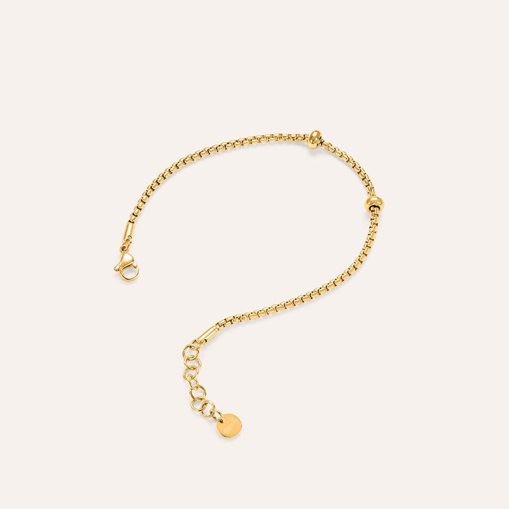 Bracciale Essential Code Acciaio Dorato - Bracciali Donna | Stroili