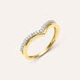 Anello Fantasia Sophia Oro Giallo Diamante