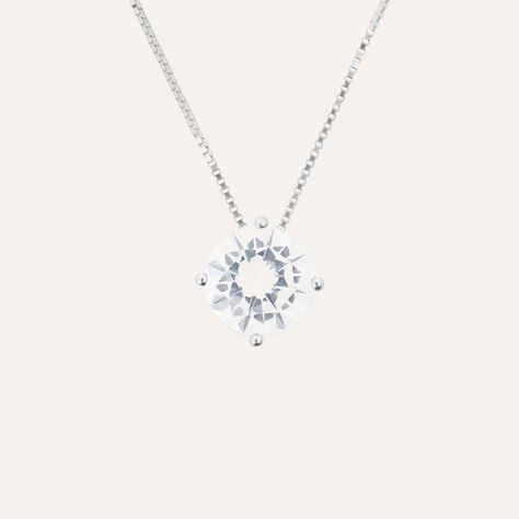 Collana Punto Luce Silver Elegance Argento Rodiato Cubic Zirconia - Collane Punto Luce Donna | Stroili
