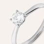 Anello Solitario Firmamenti Oro Bianco Diamante