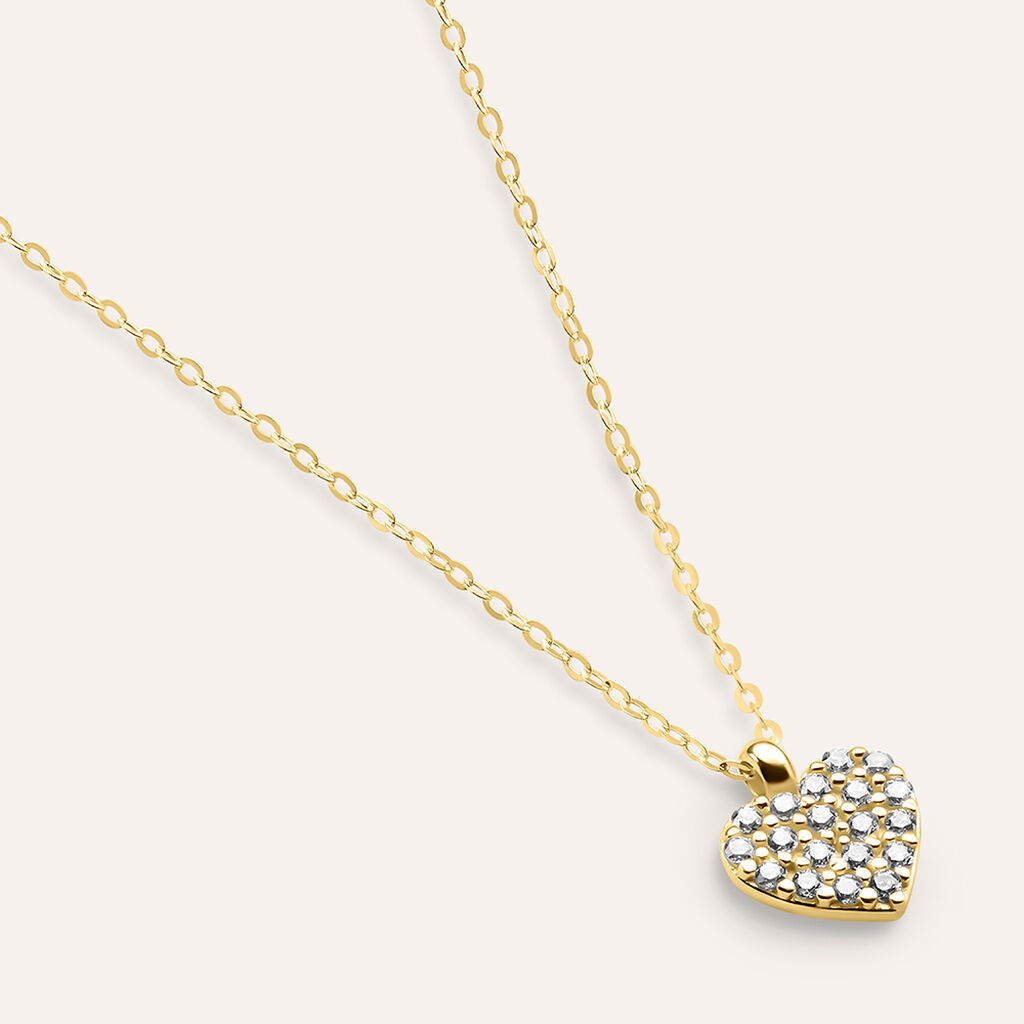Collana Claire Oro Giallo Cubic Zirconia - Collane Donna | Stroili