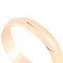 Fede Mantovana Leggera 5 mm Oro Rosa