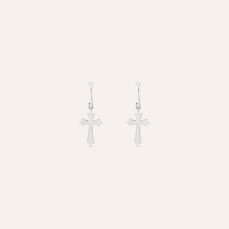 Orecchini A Cerchio Silver Soul Argento Rodiato - Orecchini a Cerchio Donna | Stroili