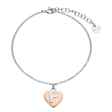 Bracciale Silver Collection Argento Bicolore Bianco / Rosa - Bracciali Donna | Stroili