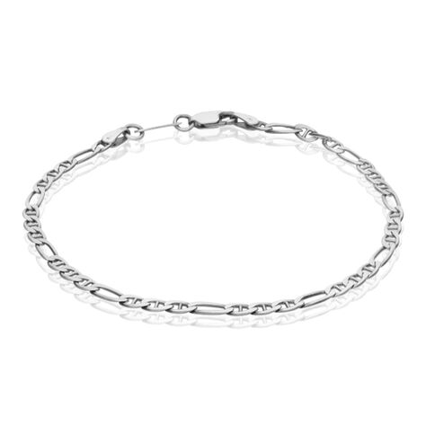 Bracciale Catena Gentleman Argento Rodiato - Bracciali Uomo | Stroili