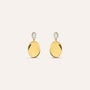 Orecchini Lobo Sophia Oro Giallo Diamante