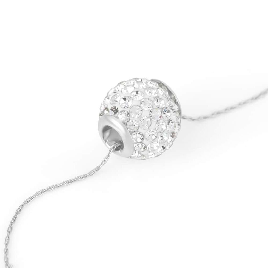 Collana Crystal Gold Oro Bianco Cristallo - Collane Donna | Stroili