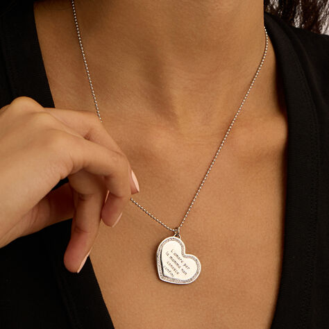Collana Sunrise Acciaio Cristallo - Collane Donna | Stroili