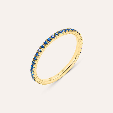 Anello Eternity Claire Oro Giallo Cubic Zirconia - Anelli Eternity Donna | Stroili