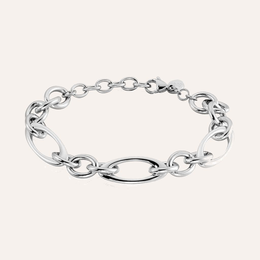 Bracciale Lady Code Acciaio Maglie Mix