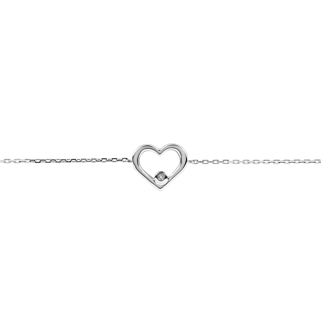 Bracciale Sophia Oro Bianco Diamante - Bracciali Love Donna | Stroili