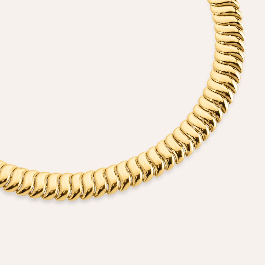 Bracciale Catena Desideria Argento Nobile Dorato