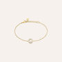 Bracciale Silver Glow Argento Dorato Cubic Zirconia