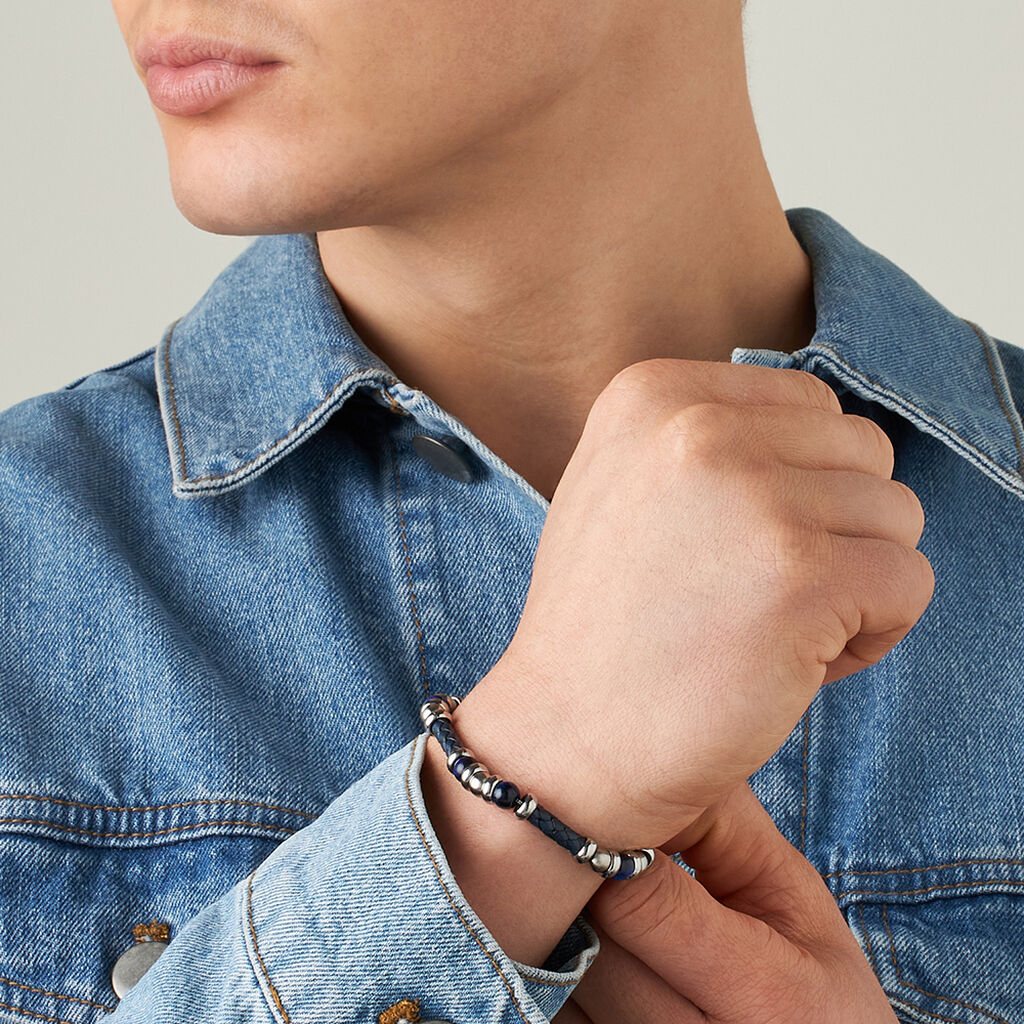 Bracciale Man Code Acciaio - Bracciali Uomo | Stroili