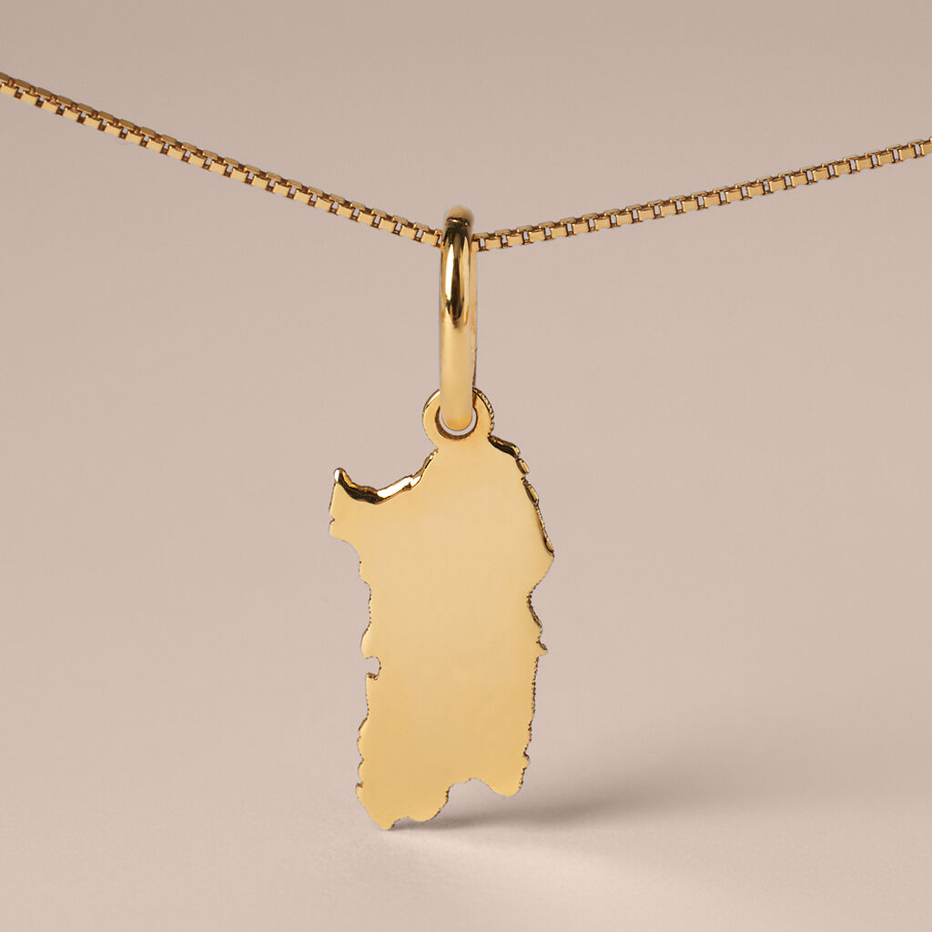 Pendente Poème Oro Giallo - Ciondoli con Incisione Donna | Stroili
