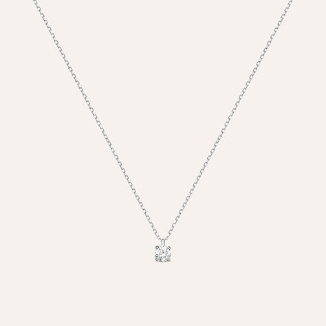 Collana Punto Luce Firmamenti Oro Bianco Diamante - Collane Punto Luce Donna | Stroili