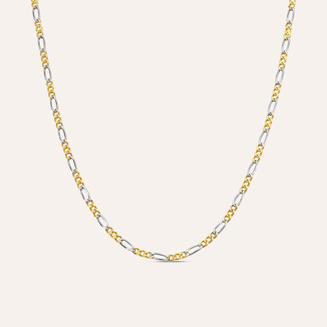 Catena Oro Uomo Oro Bicolore - Collane Catena Uomo | Stroili